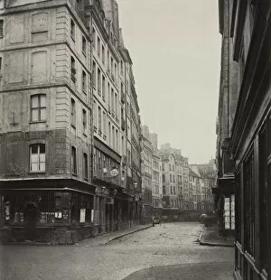 Charles Marville Gallery: Rue de la Ferronnerie, c. 1865. Creator: Charles Marville (French, 1816-1879)