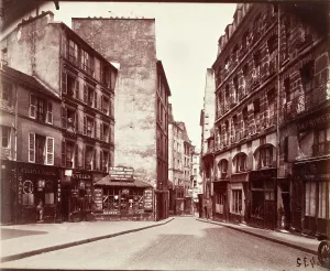 5th Arrondissement Prints: Rue De La Montagne (6432), France, c1923. Creator: Eugene Atget