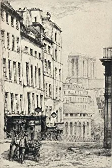 Heyman Prints: Rue de la Montagne-Ste Genevieve, 1915. Artist: Charles Heyman