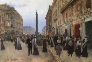 Rue de la Paix, Paris, 1907. Artist: Jean Beraud