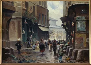 1st Arrondissement Prints: Rue Pirouette, around 1880, current 1st arrondissement