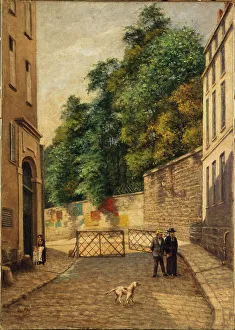 5th Arrondissement Prints: Rue Rataud, c1900. Creator: Paul Martelliere