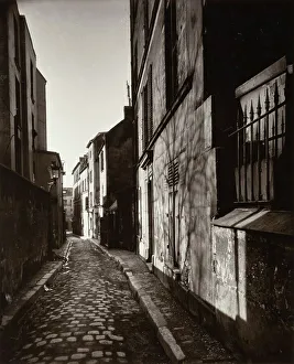 Rue St. Rustique, March 1922, Printed 1956. Creator: Eugene Atget