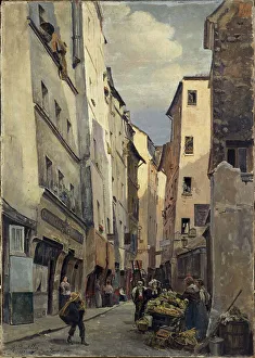 4th Arrondissement Prints: Rue de Venise in 1893, 1893. Creator: Raphael Boutillier