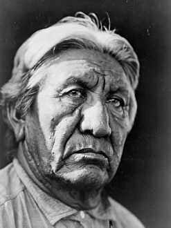 American Indian Collection: Rueben Taylor (Isotofhuts)-Cheyenne, c1927. Creator: Edward Sheriff Curtis