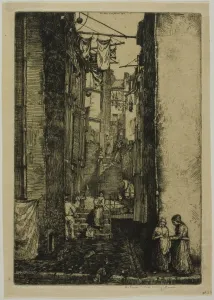 Ruelle du Pecheur, 1902. Creator: Donald Shaw MacLaughlan