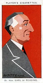 Alick Pf Gallery: Rufus Isaacs, 1st Marquess of Reading, Lord Chief Justice and diplomat, 1926