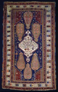 Caucasus Asia Prints: Rug, Caucasus, 1875/1900. Creator: Unknown