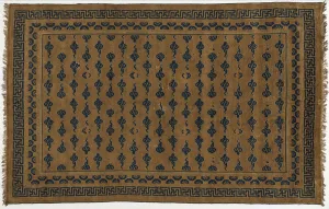 Costume And Textile Prints: Rug, Ming dynasty, 1368-1644. Creator: Unknown