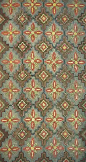 Jute Prints: Rug, United States, 19th century. Creator: Unknown