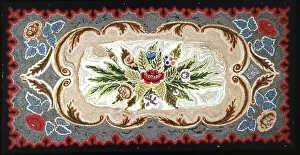 Rug, United States, 19th century. Creator: Unknown