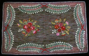 Rug, United States, 19th century. Creator: Unknown