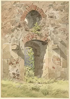 Musee Des Beaux Arts Gallery: Ruin of the Monastery of the Holy Cross, Meissen, 1824. Creator: Friedrich, Caspar David
