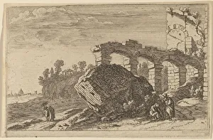 Swanevelt Herman Van Prints: The Four Ruined Arches. Creator: Herman van Swanevelt