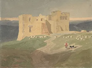 Cotman Prints: Ruined Castle, 1802-42. Creator: Unknown
