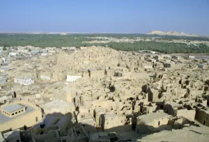 Oasis Prints: Ruined citadel, Siwa, Egypt, 1992