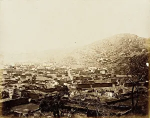 Derelict Prints: Ruined Village, N. China, 1860. Creator: Felice Beato