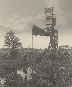 Fens Prints: A Ruined Water-Mill, 1886. Creator: Dr Peter Henry Emerson