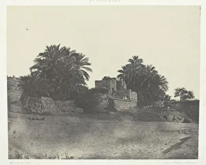 Nubia Prints: Ruines d Une Fortification Romaine, Philoe; Nubie, 1849 / 51, printed 1852