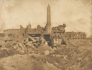 Ruines du Palais de Karnac - Vue prise a l extremite du Sanctuaire