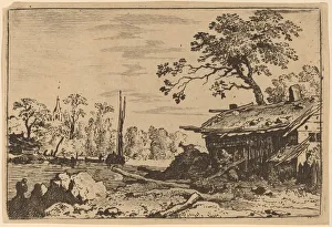 Ruinous Hut, probably c. 1645 / 1656. Creator: Allart van Everdingen
