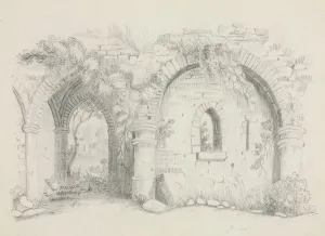 Ruins, about 1840. Creator: Mary Altha Nims (American, 1817-1907)