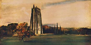 Reid Prints: Ruins of the Abbey of Bec, Normandy, 1912