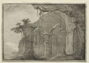 Ruins of an Amphitheatre. Creator: Gillis Neyts (Flemish, 1623 (?)-1687)