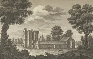 Archbishop Gallery: Ruins of the Ancient Archiepiscopal Palace at Otford in Kent, 1777-1790. Creator: John Bayly
