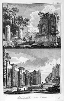 Diderot Gallery: Ruins of Athens, 1751-1777. Artist: Bernard