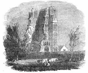 Ruins of the Augustine Monastery, Canterbury, 1844. Creator: Unknown