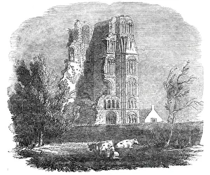 Norman Prints: Ruins of the Augustine Monastery, Canterbury, 1844. Creator: Unknown