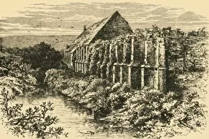 Benedictine Gallery: Ruins of Barn, Abbotsbury Abbey, 1898. Creator: Unknown
