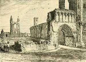 Modern History Gallery: Ruins of the Cathedral, St. Andrews, 1890. Creator: Unknown