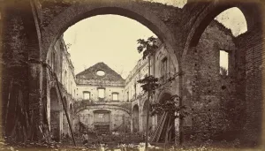 Muybridge Eadweard J Prints: Ruins of the Church of Santo Domingo-Panama, 1875, published 1877