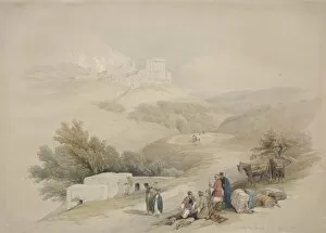 1796 1864 Gallery: Ruins of the Church of St. John Sabaste, 1839. Creator: David Roberts (British, 1796-1864)