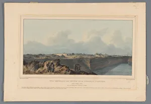 Citadel Prints: Ruins of the Citadel of Antwerp after the siege, 1832, (1833). Creator: Auguste Raffet