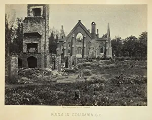 Barnard George Norman Prints: Ruins in Columbia, S. C. 1865. Creator: George N. Barnard