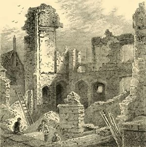 Convent Gallery: Ruins of the Convent of St. Clare, c1872. Creator: Unknown