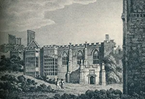 Isaac Pitman Prints: The Ruins of Cowdray House, near Midhurst, Sussex, 1907