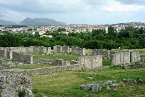 Ruins of the Episcopal Centre, ancient city of Salona, Solin, Croatia, 2018. Creator: Unknown