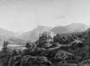 Tyrol Prints: The Ruins of Hasselberg Castle near Bolzano