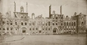 Ruins of the Hotel de Ville, Paris, May 1871