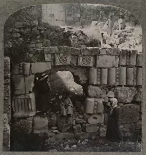 Ruins of the House of Lazarus, c1900