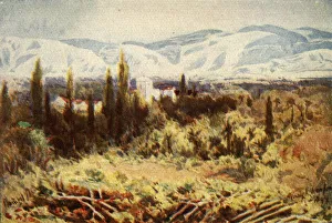 James Ii Collection: Ruins of Jericho - Heb. xi. 30, c1924. Creators: James Clark, Henry A Harper