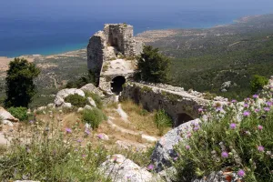 Northern Cyprus Prints: Ruins of Kantara Castle, North Cyprus