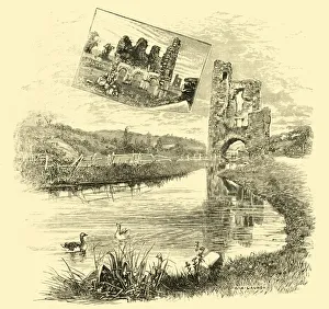 Cistercian Collection: The Ruins of Mellifont Abbey, 1898. Creator: Unknown