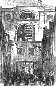 Warehouses Prints: The Ruins (of the Great Fire at Brooks's Wharf)