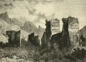 Ruins of the Old City Walls, Antioch, 1890. Creator: Unknown Ruins of the Old City Walls, Antioch, 1890. Creator: Unknown
