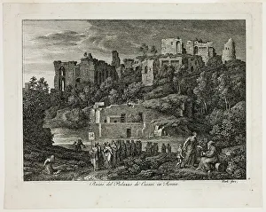 Caesars Prints: Ruins of the Palace of the Caesars in Rome